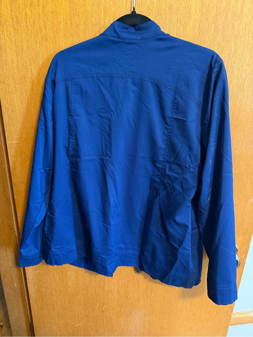 Purple Label Navy Zip-Front Jacket - Picture 2 of 3